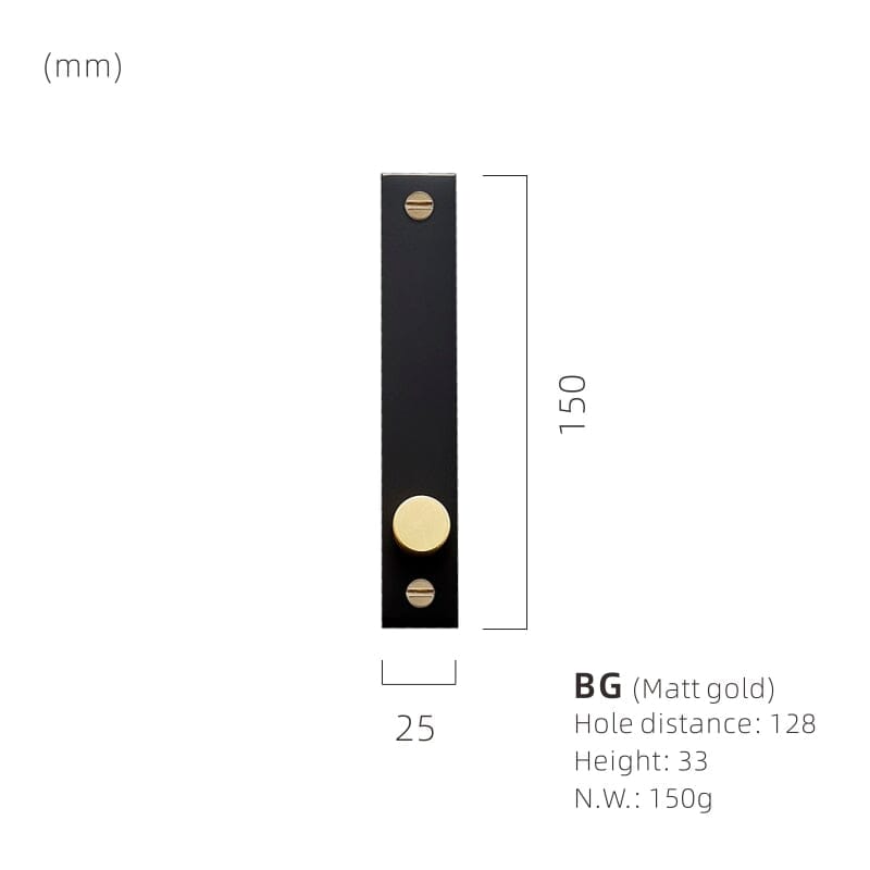 Rory Handle Hestia + Co. BG(Matt gold)-M
